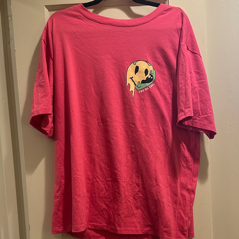 Pink Graphic Short Sleeve Tee